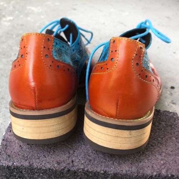 Emery rose Paisley oxfords - Picture 5 of 8